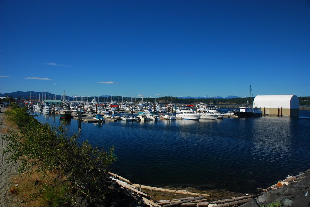 Discovery Harbour Marina. Campbell River British Columbia, Кампбелл-Ривер