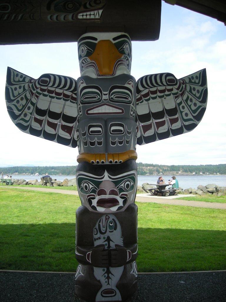 Totem Pole, Campbell River, Кампбелл-Ривер