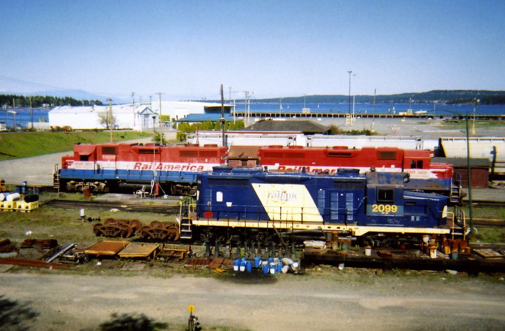 Rail America and Rail Link engines, Нанаимо
