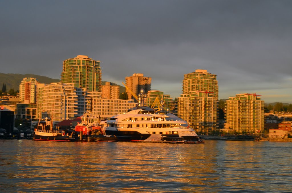 Vancouver Harbour 加拿大 温哥華海港, Норт-Ванкувер