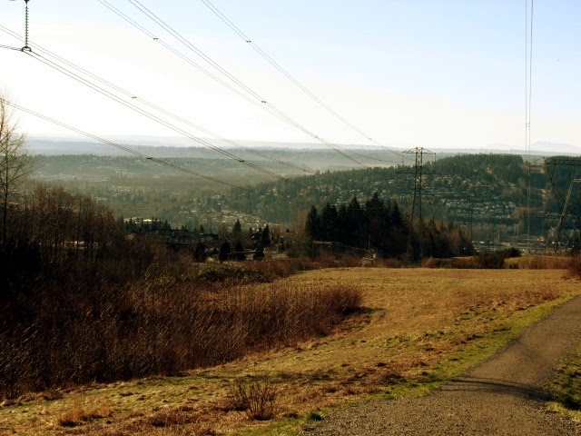 View from the top of Coquitlam crunch looking south, Порт-Муди