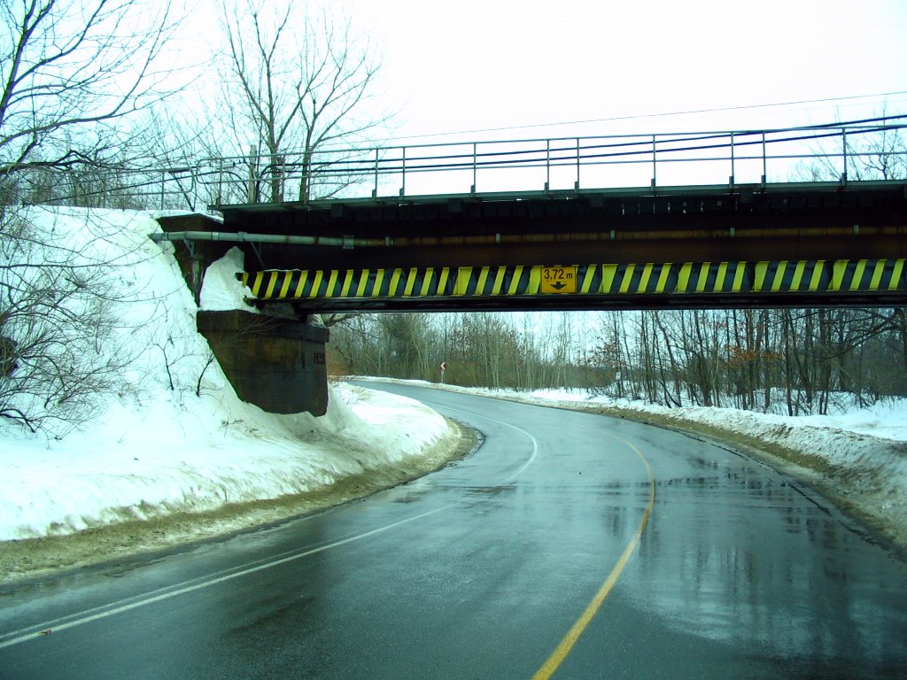 Overpass in Drummondville, Драммондвилл