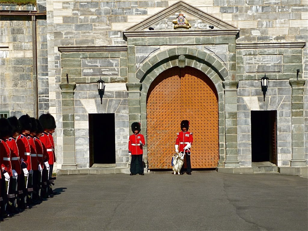 Relève de la garde, citadelle de Québec, Квебек