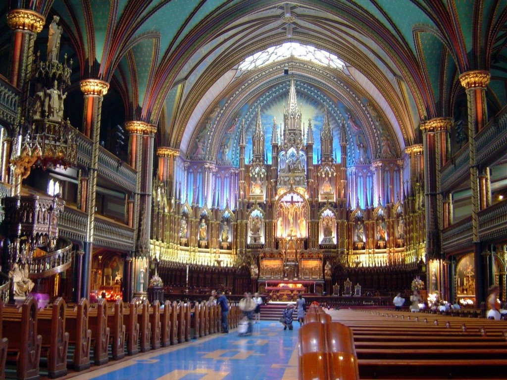 CANADA CANADA Basílica de Nuestra Señora Montreal, Монреаль