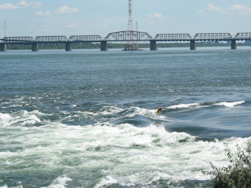 Surf sur le St-Laurent, Montréal, Монреаль