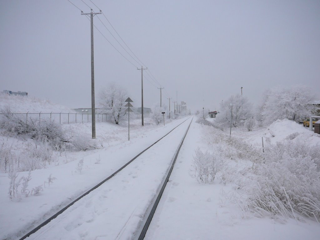 Railway tracks, Брандон