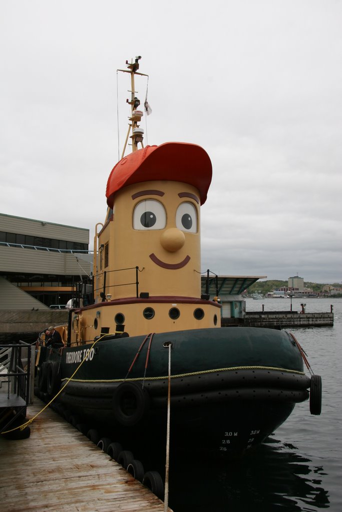 Theodore, funny tugboat/ веселый кораблик, Галифакс