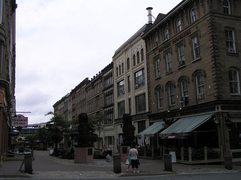 Pedestrian street in Halifax, Галифакс