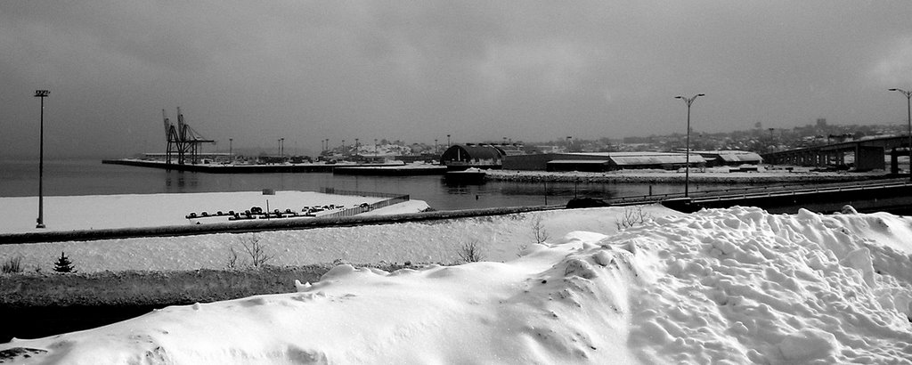 Saint John Harbour in Winter, Сент-Джон