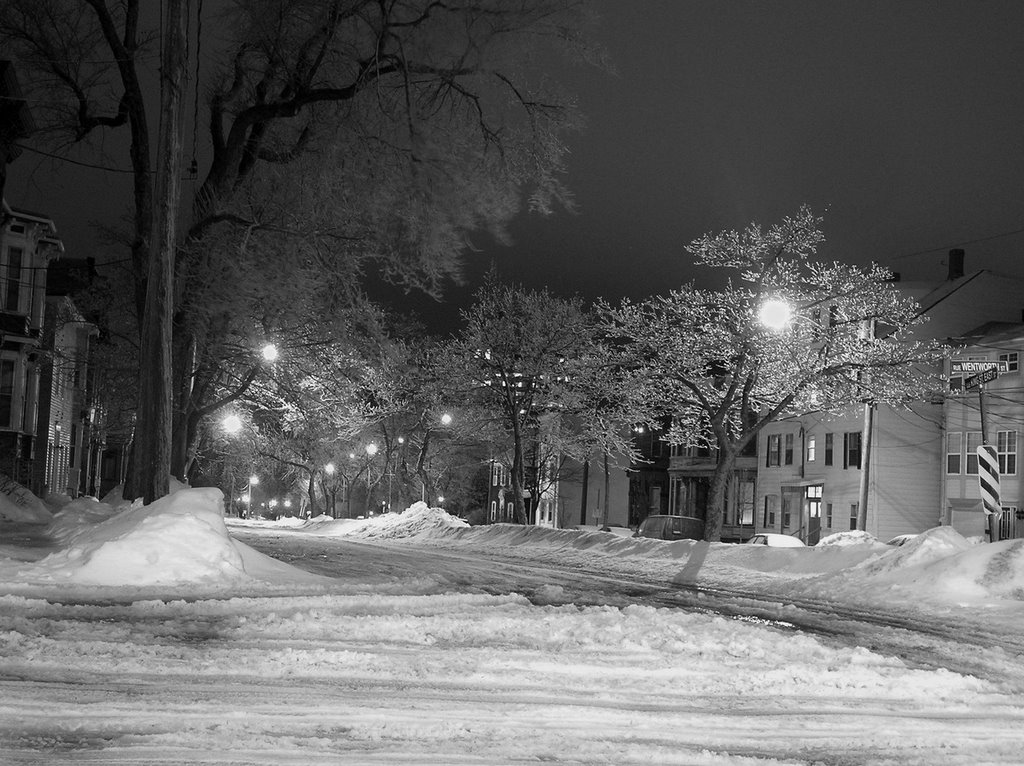 King Street and Wentworth in Winter, Сент-Джон