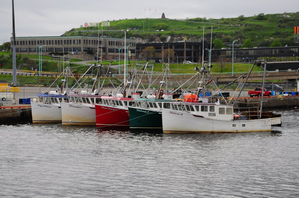 Saint John fish harbour, Сент-Джон