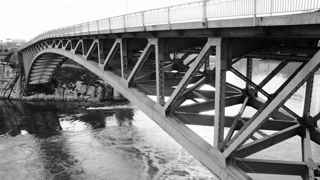 reversing falls bridge, Сент-Джон