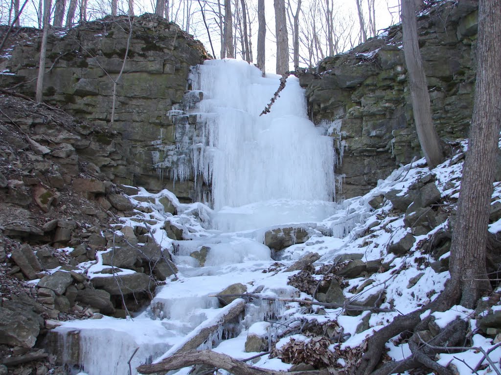 Old Dundas Road Falls in Ancaster section of Hamilton, Анкастер