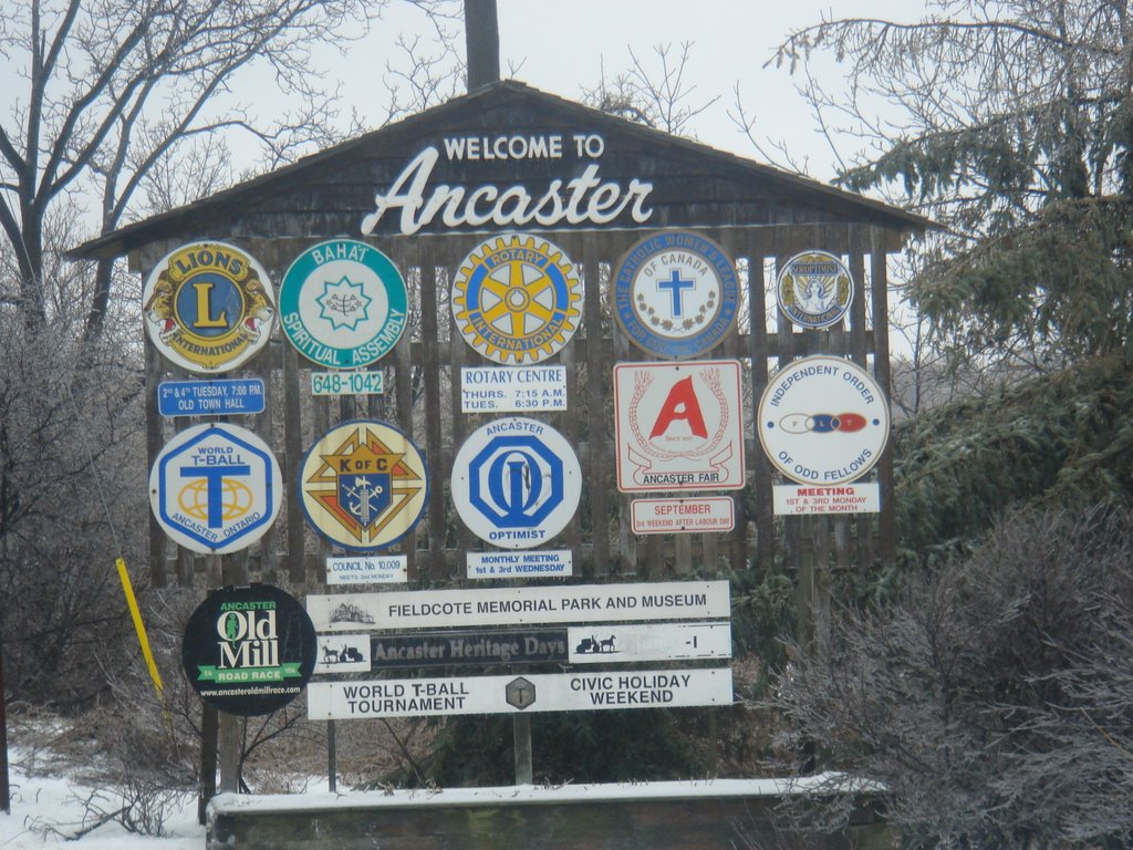 To Ancaster, Анкастер