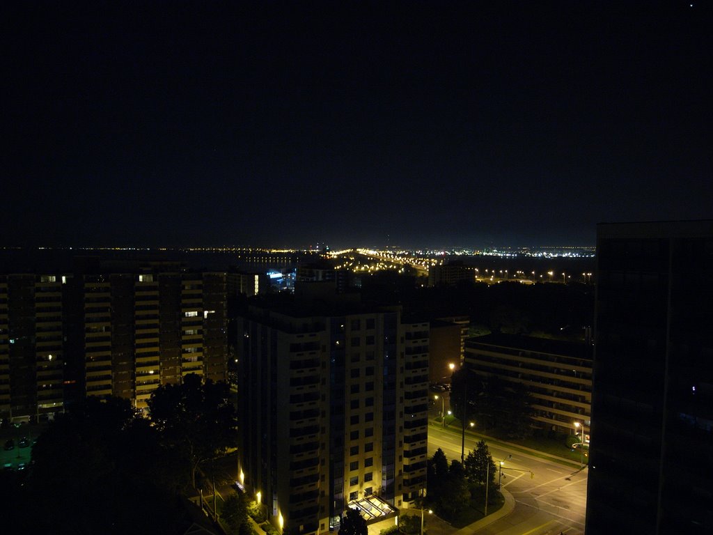 Penthouse view. Burlington Skyway, Барлингтон