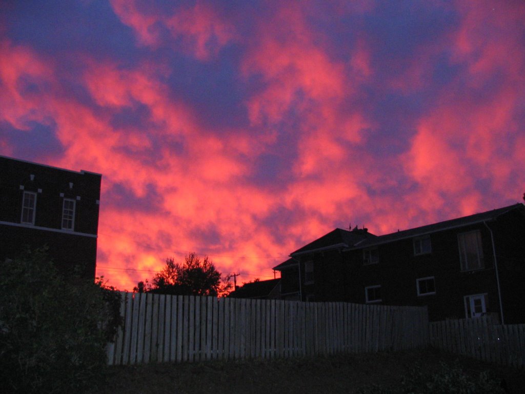 Red Western Night Sky, Броквилл