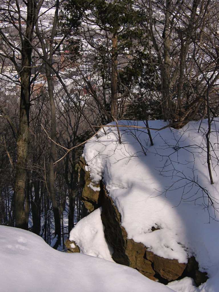 Edge of the Escarpment (Zoom in for a glimpse of the buildings below), Гримсби
