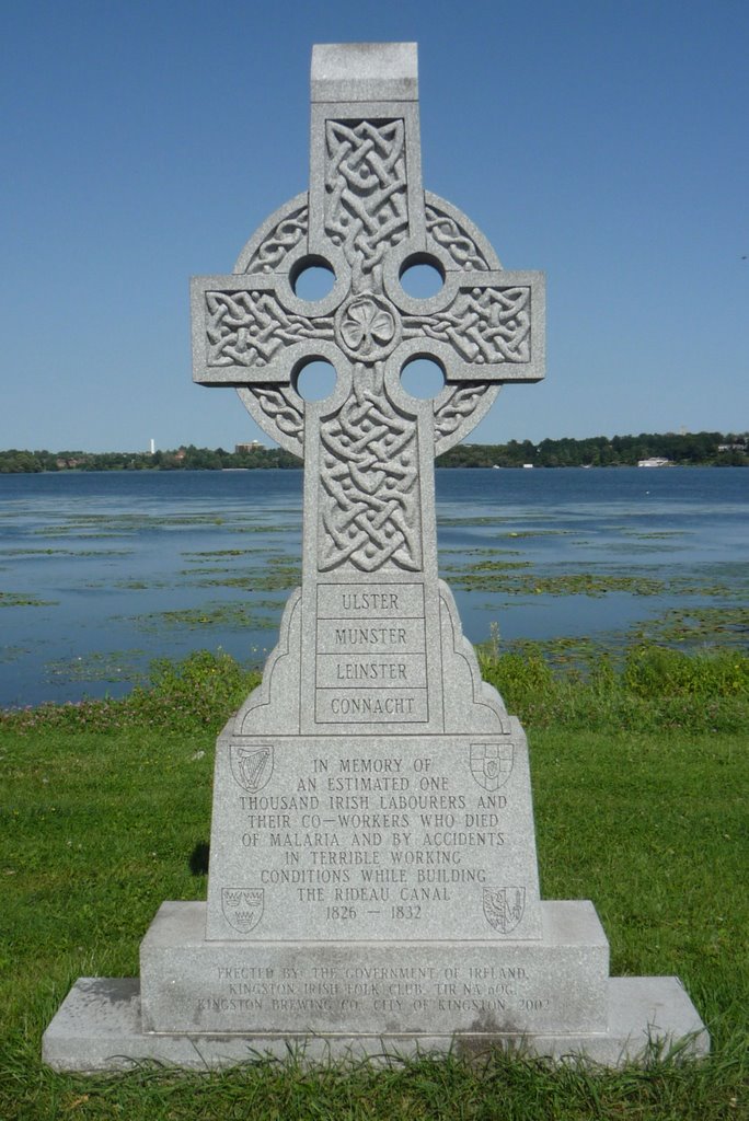 In Memory Of Irish Laborers., Кингстон