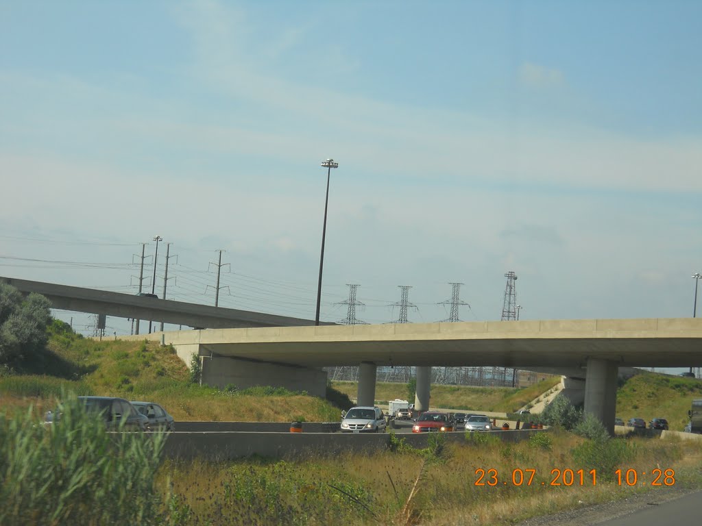 Intersectie  autostrazi catre Niagara, Ла-Саль