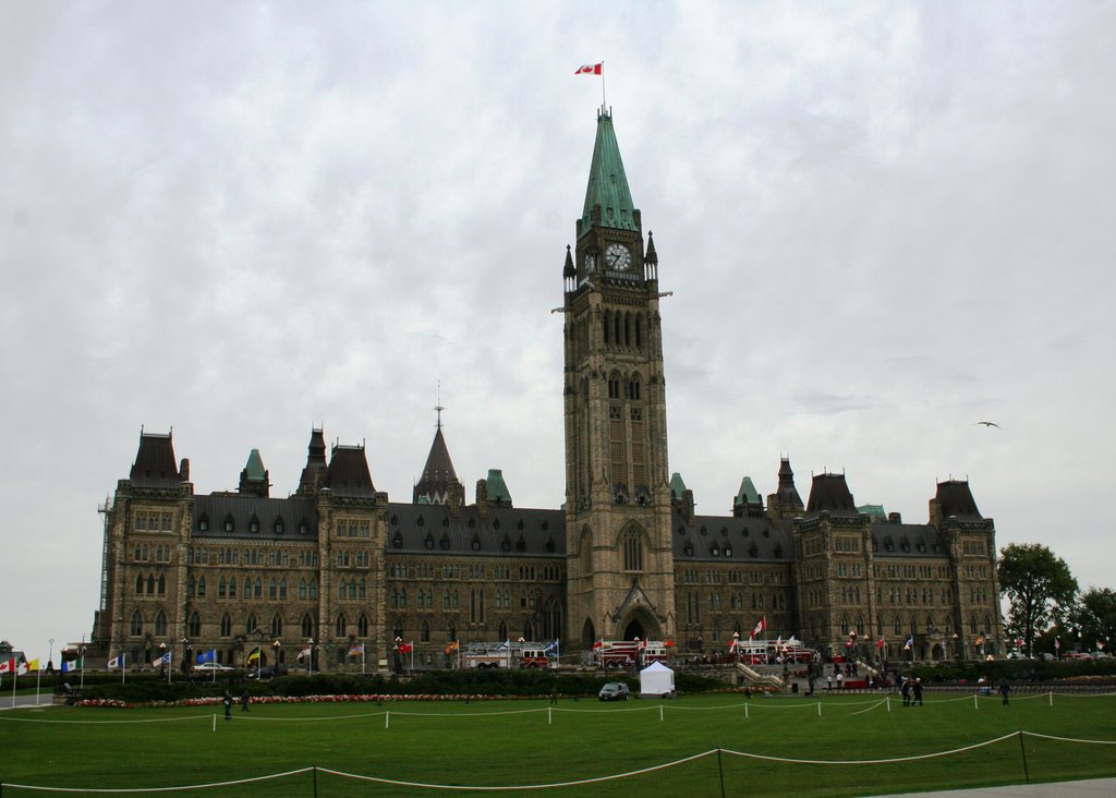 Canadian Parliament in Ottawa, Ontario, Canada, Оттава