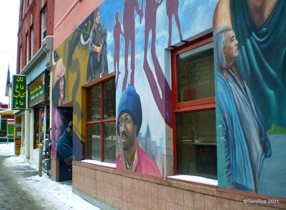 Rideau Street Mural, Shaun McInnis, 2009, Оттава
