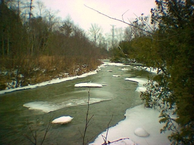 Ice on Duffins Creek III, Пикеринг