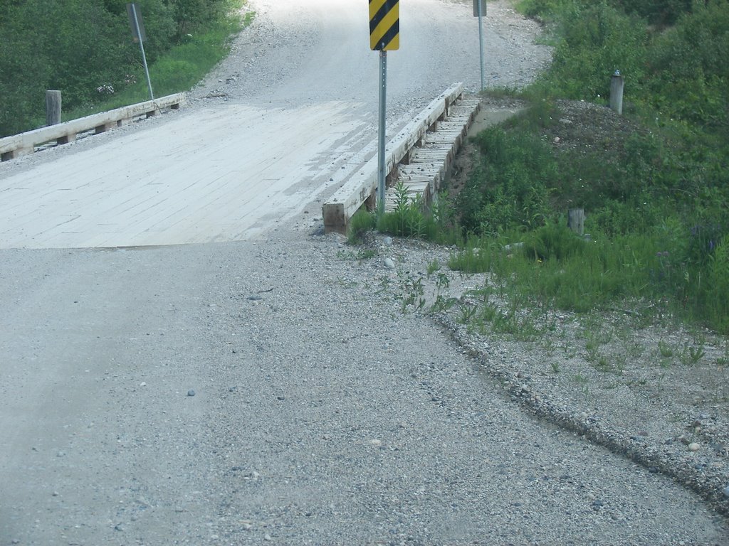 Bridge on logging road on the way to Nakina, Солт-Сант-Мари