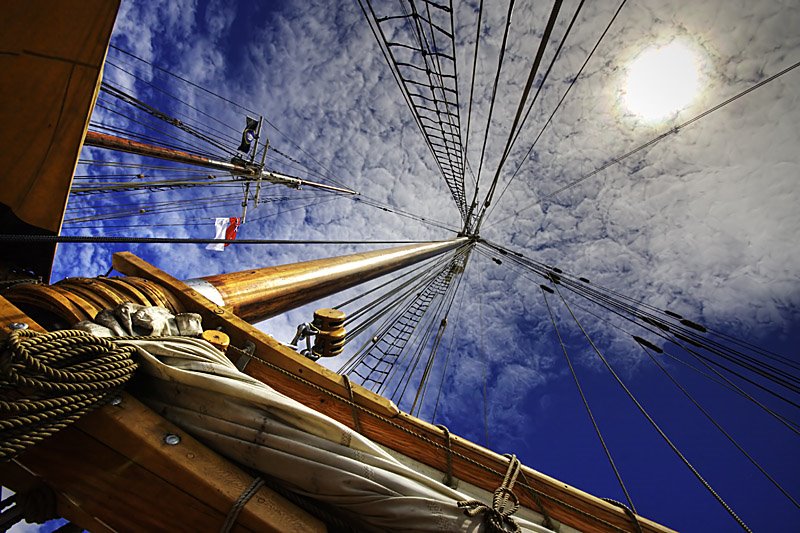 Bluenose Mast at Toronto Boatshow 2008, Торонто