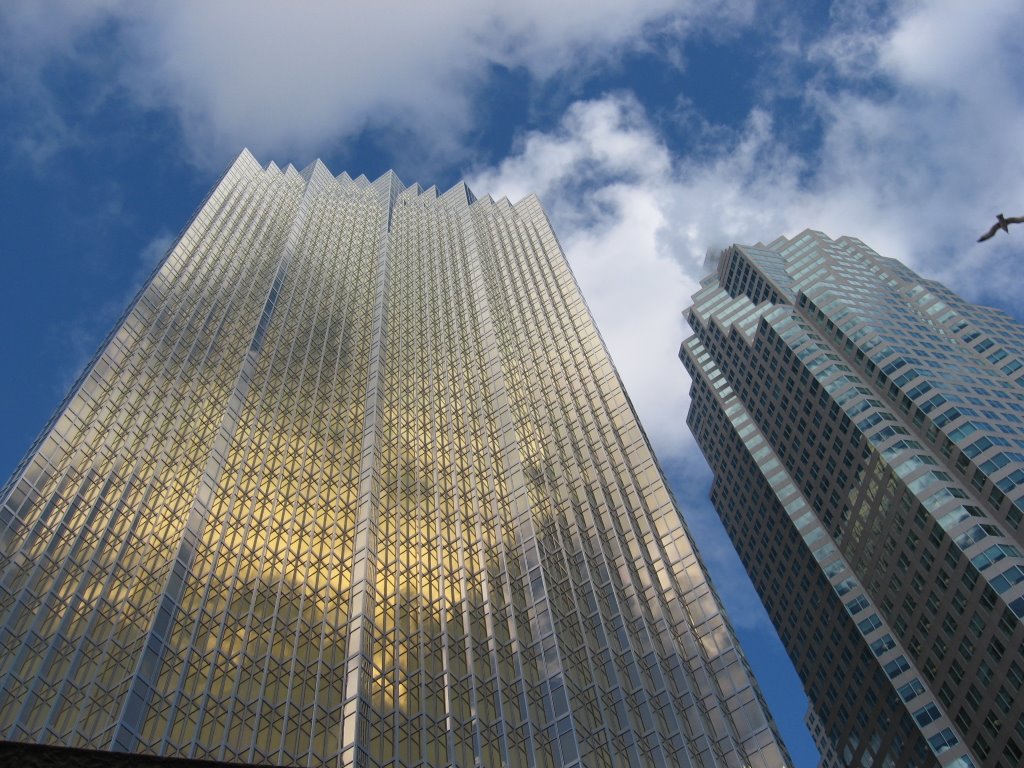 Skyscrapers - Royal Bank Plaza - View from Union Station Toronto, Торонто