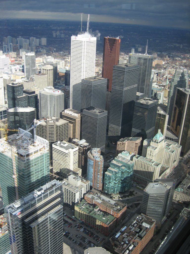 Toronto from CN Tower, Торонто