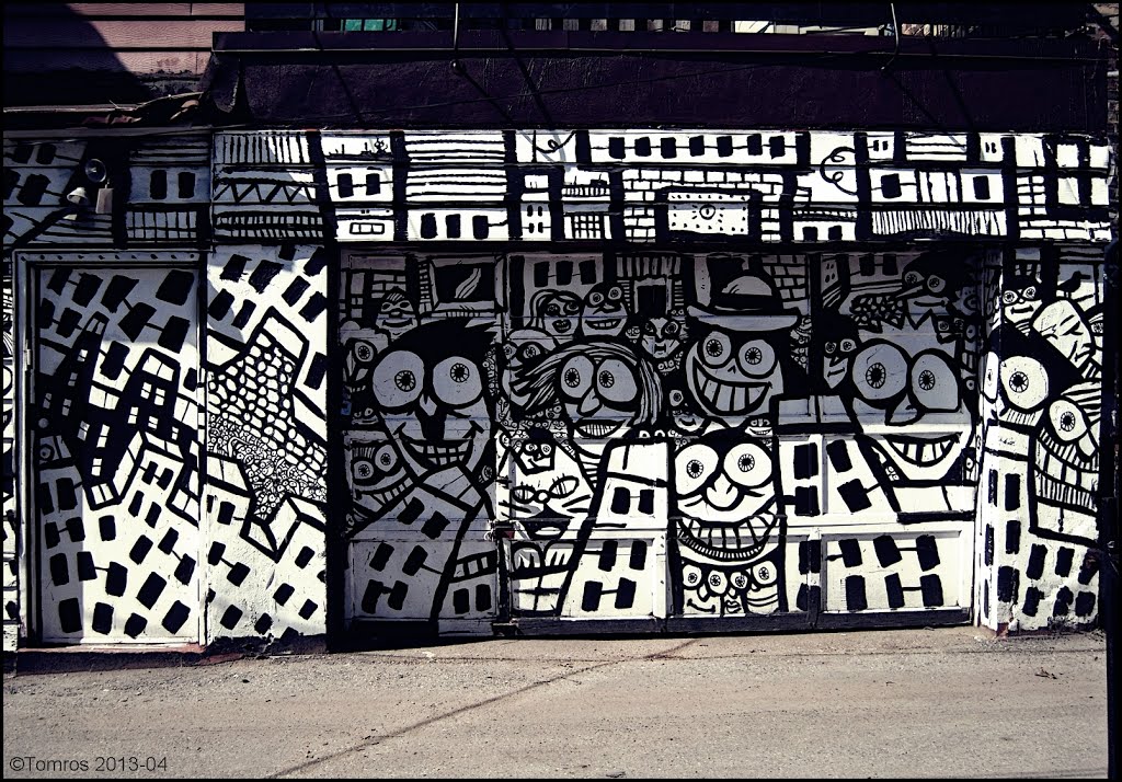 Kensington Market Grafitti, Mike Parsons - 2012, Торонто