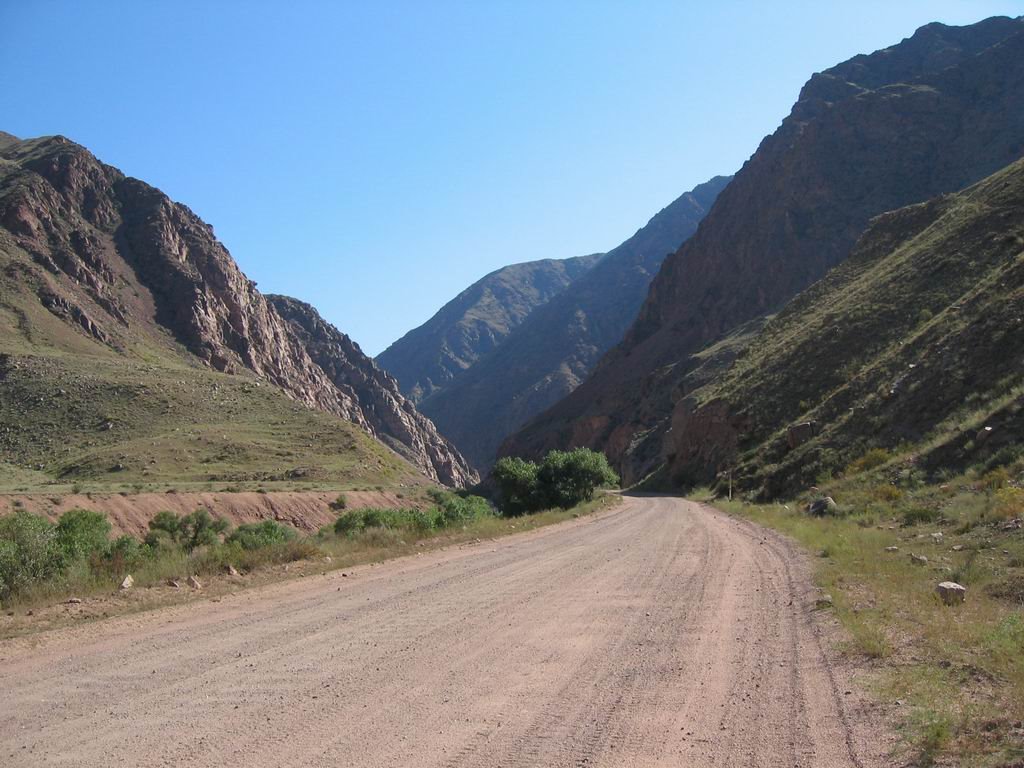 Kekemeren canyon, Ак-Шыйрак