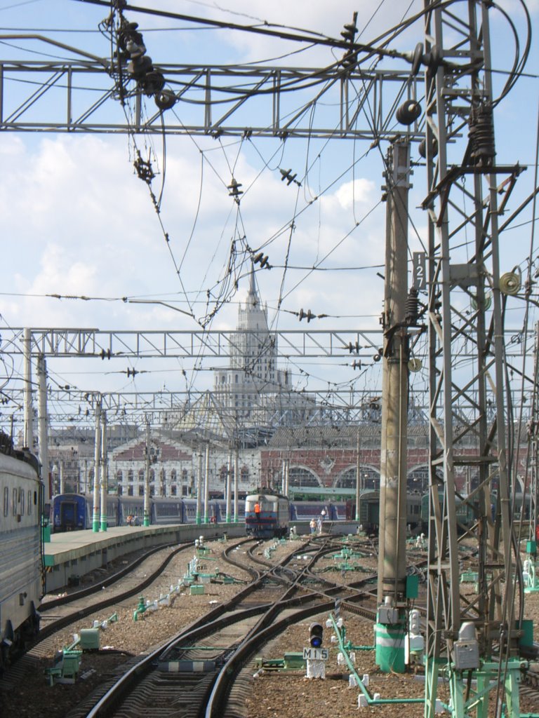 Entering Kasansky trainstation, Покровка
