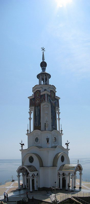 St. Nikolaus church and light house ( Церковь - маяк Святого Николая ), Рыбачье