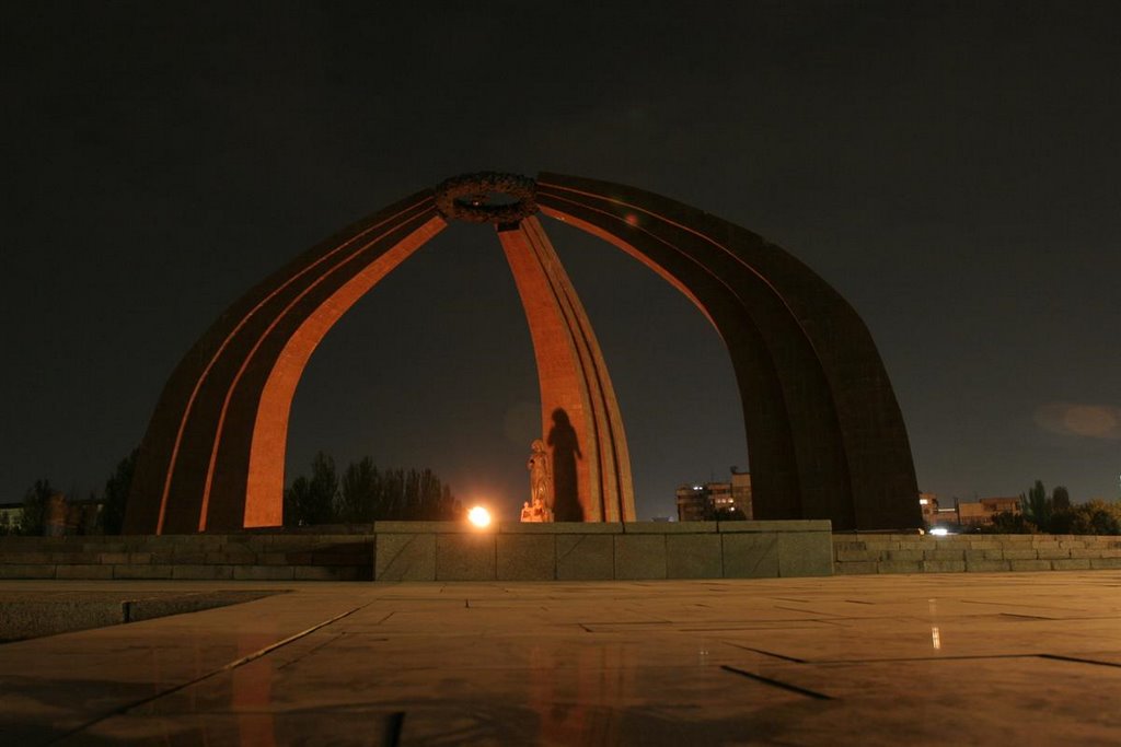 Pobeda war memorial, Bishkek, Kyrgyzstan, Бишкек