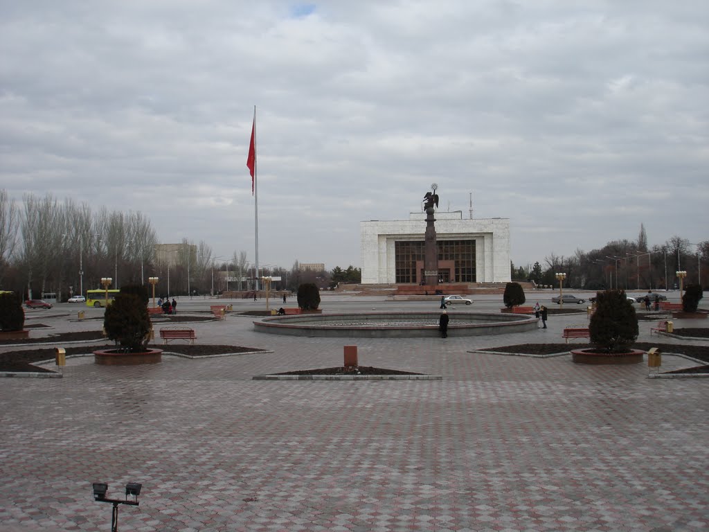 Bishkek square, Бишкек