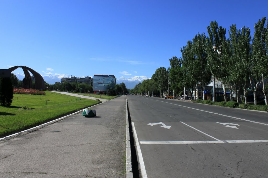 Shopokova st., Bishkek.  Kyrgyzstan., Бишкек