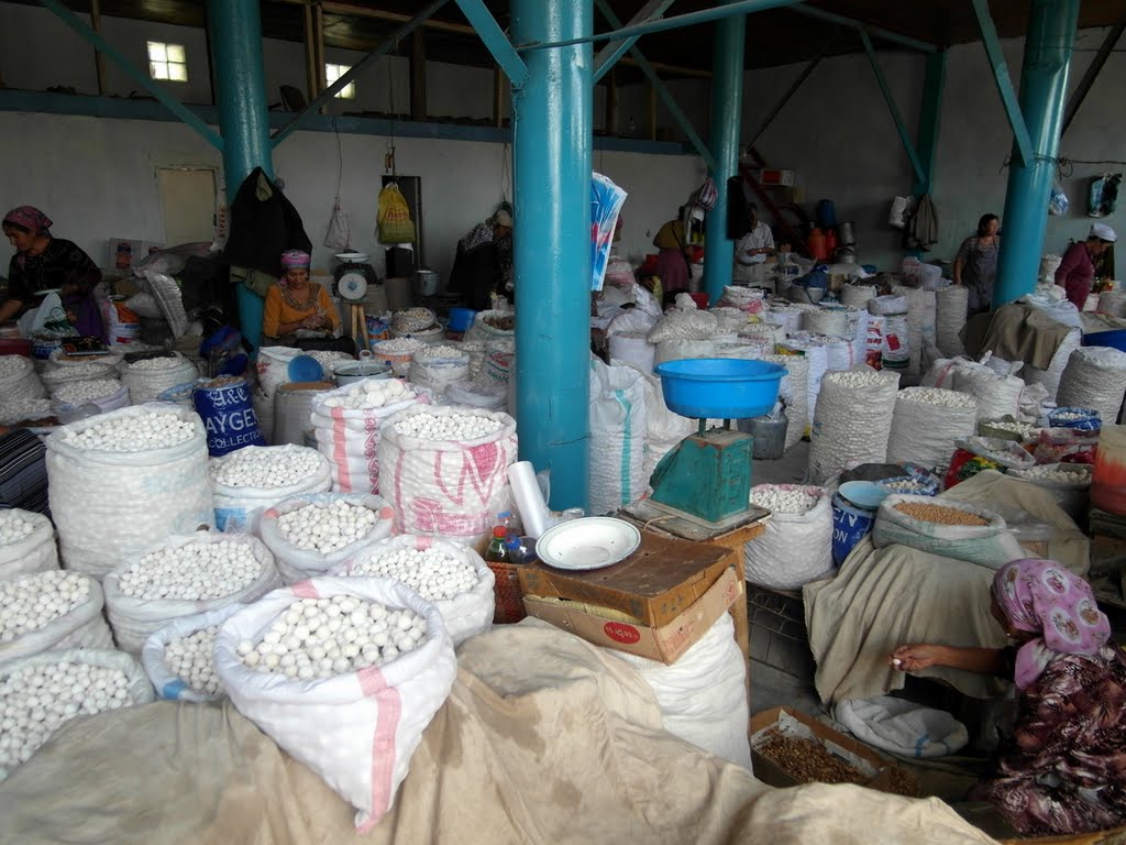 Kyrgyzstan, Jalal-Abad, Central Market, Kurt / Кыргызстан, Джалал-Абад, Центральный рынок, Курт, Жалал Абад