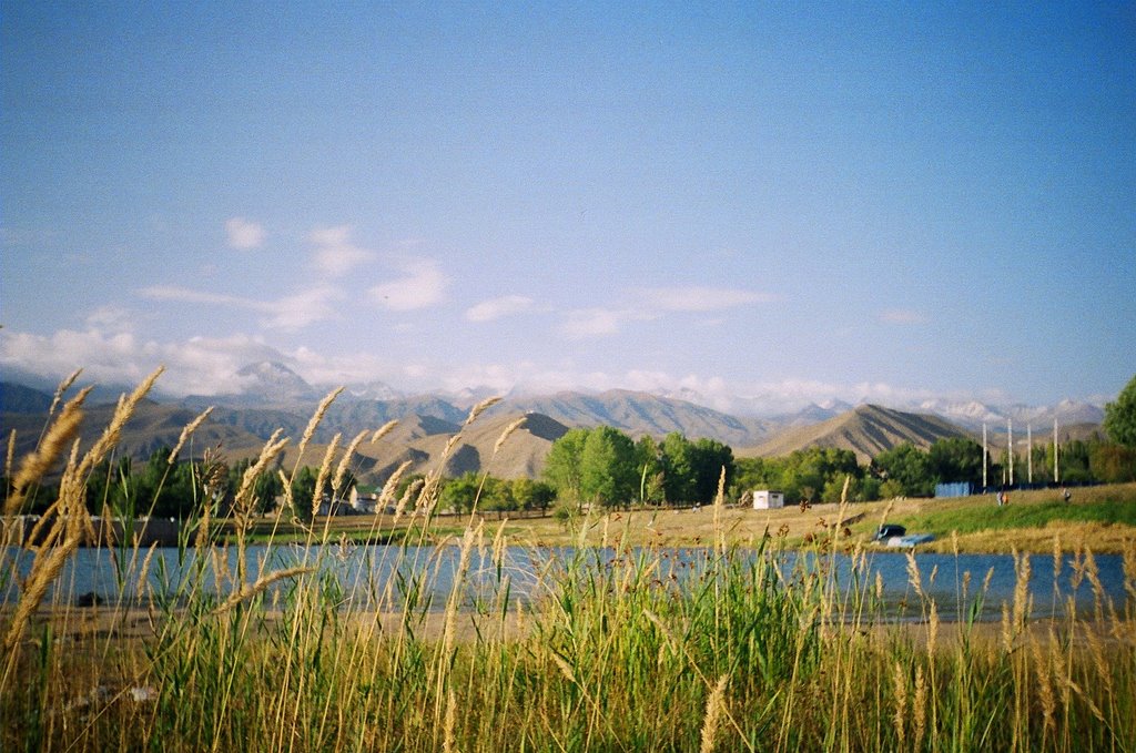Вид около пансионата "Голубой Иссык-Куль", Чолпон-Ата