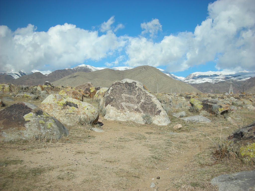 Kyrgystan - Cholpon Ata - Petroglyphics - Nov 11, Чолпон-Ата