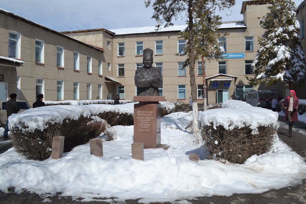 Monument to Dr. Zhunusov, Кара-Кульджа