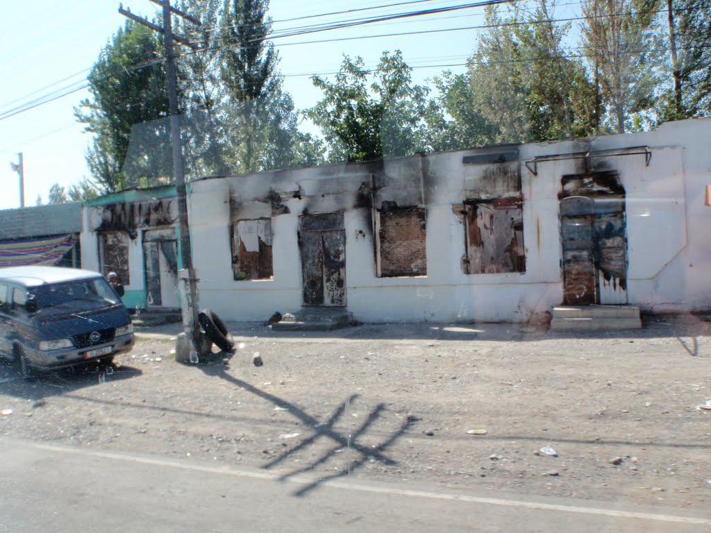 Destruction in Osh 2010, Ош