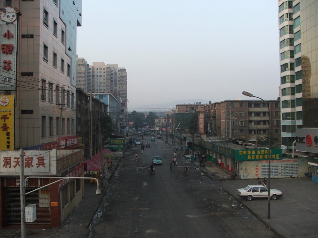 20090806_兰州建兰南路（去兰州西站方向）, Ланьчжоу