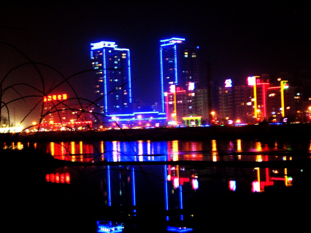 兰州夜景-----宝存, Ланьчжоу