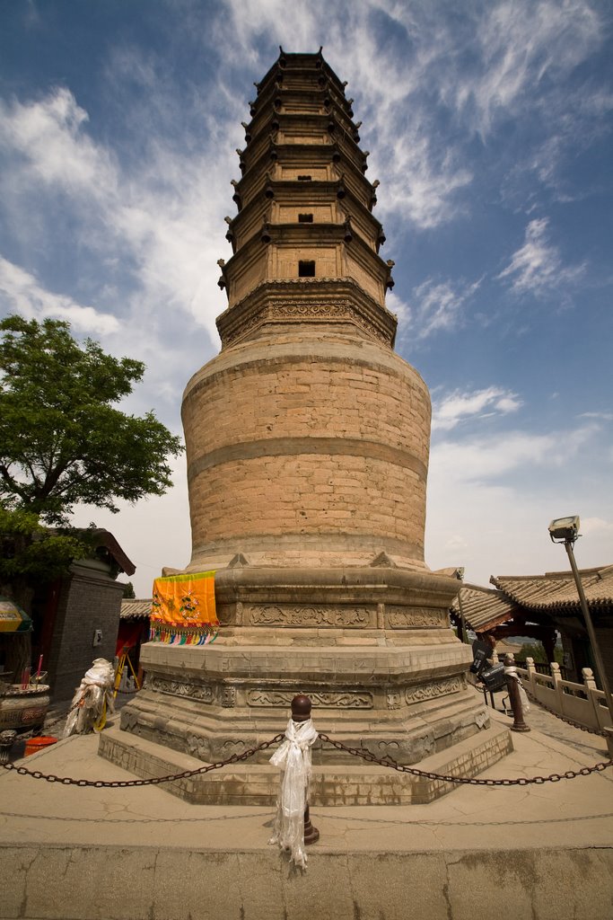 Lanzhou White Pagoda, Венчоу