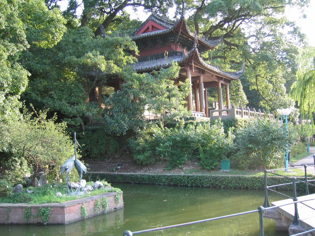 Crane Pavilion (放鹤亭), Ханчоу