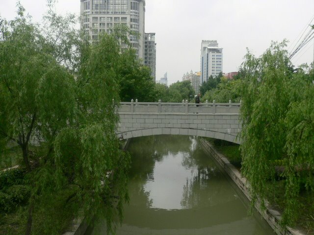 杭州市区漂亮的小河, Ханчоу