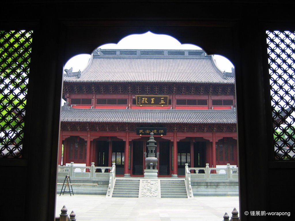 杭州西湖五代十國時的吳越國錢王祠 / Shrine to King Qian, Hangzhou, Zhejiang Province, Ханчоу