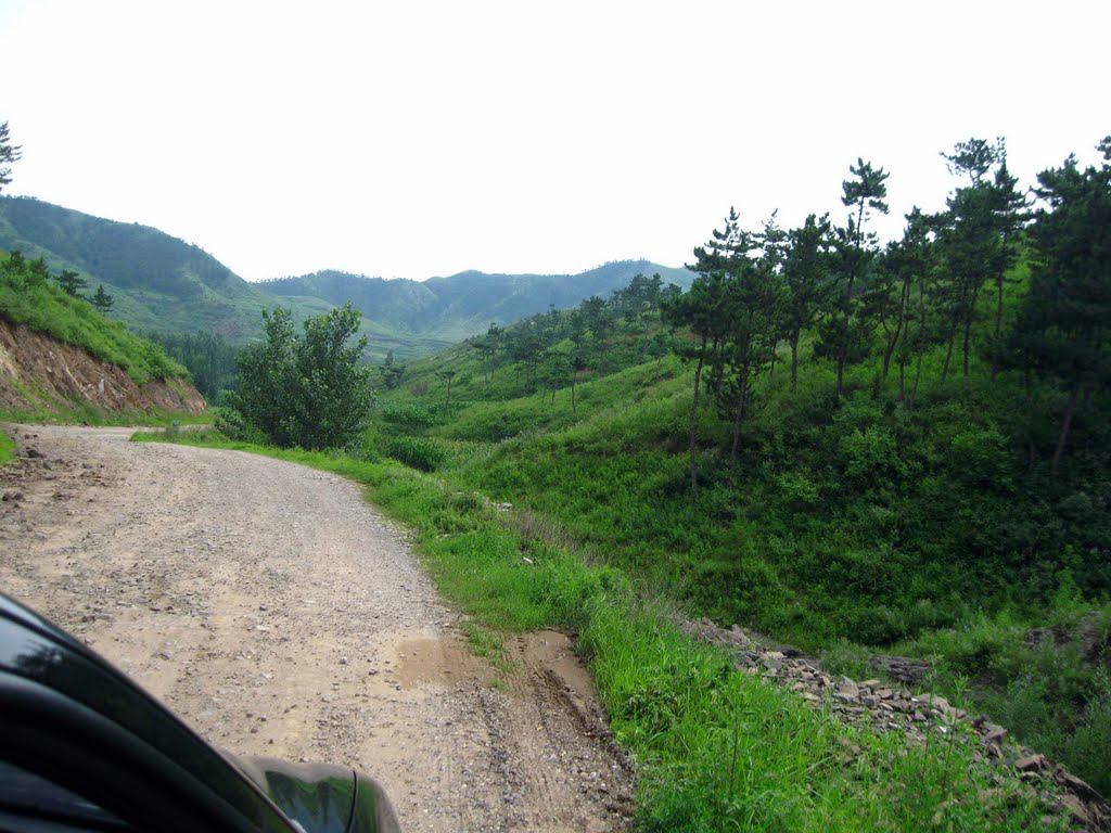 Driving to Qinhuangdao in the Hebei country side, Вейфанг