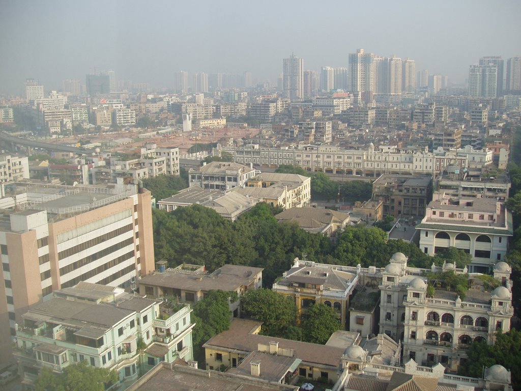 Guangzhou view from White Swan - 广州, Гуанчжоу